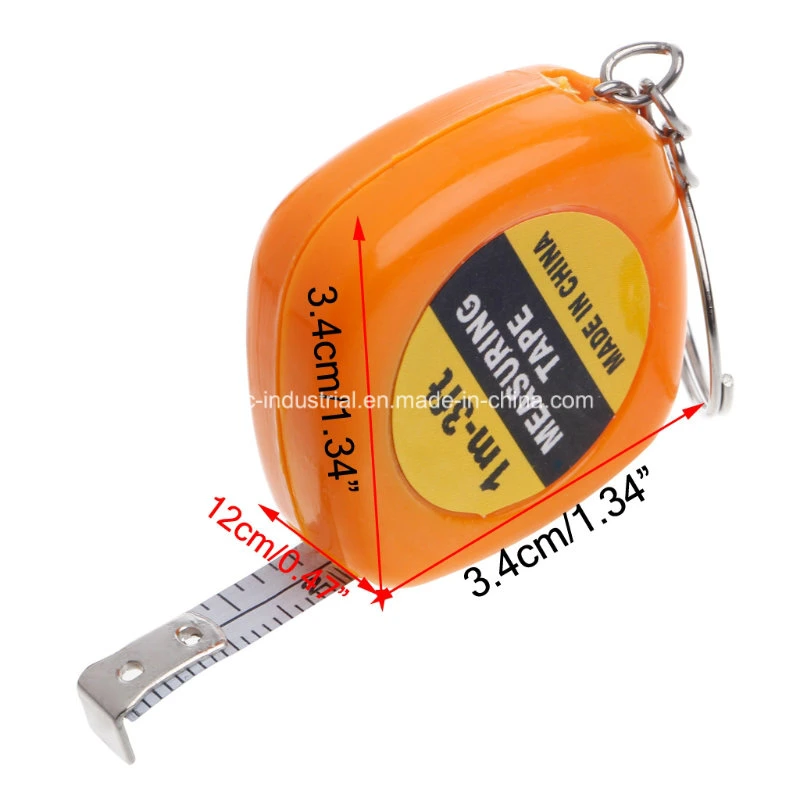 1-3m Custom Steel Tape Measure Mini Diameter Measuring Tape