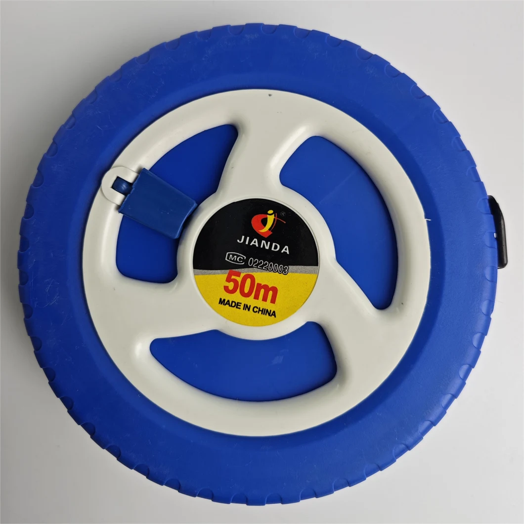 50m Engineering Long Measurement Tool Fiberglass 65FT Dual-Sided Feet Meters Measuring Tape