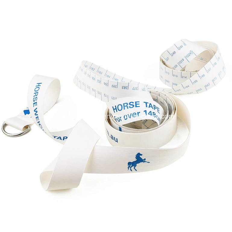 Customized PVC Animal Pony Horse Weight Measuring Tape