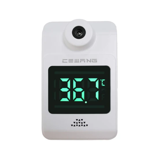 Dispositivo de escáner de temperatura de larga distancia de medición para control de temperatura corporal